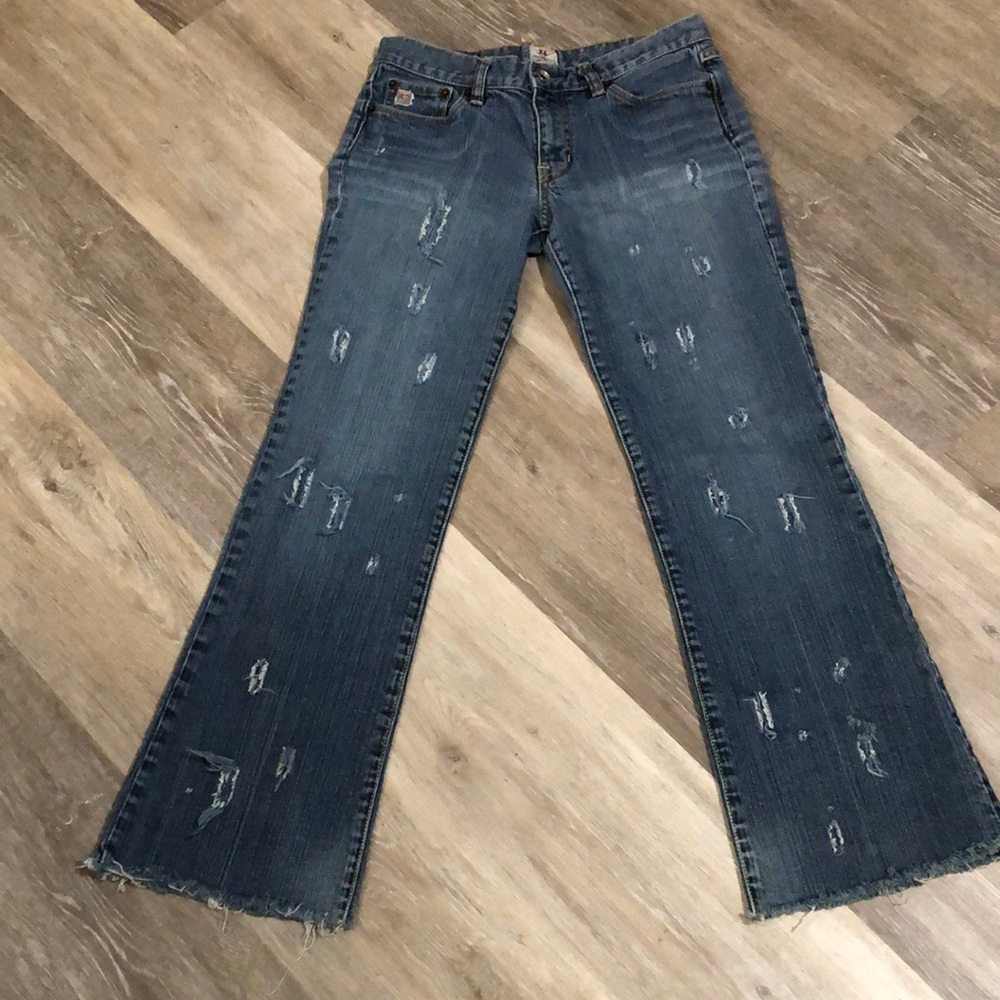 X2 Denim Laboratory Distressed Jeans